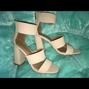 BRAND NEW BAMBOO STRAPPY HEEL