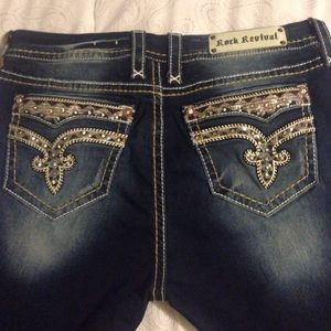 ~*~ Rock Revival Jeans Size 32 Curvy Bootcut ~*~