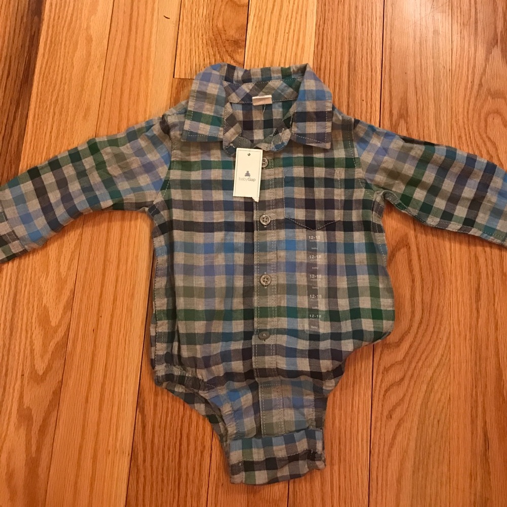 Plaid gal onesie