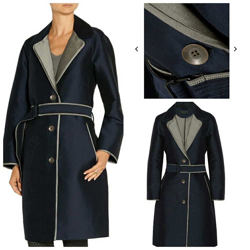 ✖SOLD✖rag & bone Clayton Trench Coat Jacket - Picture 6 of 6