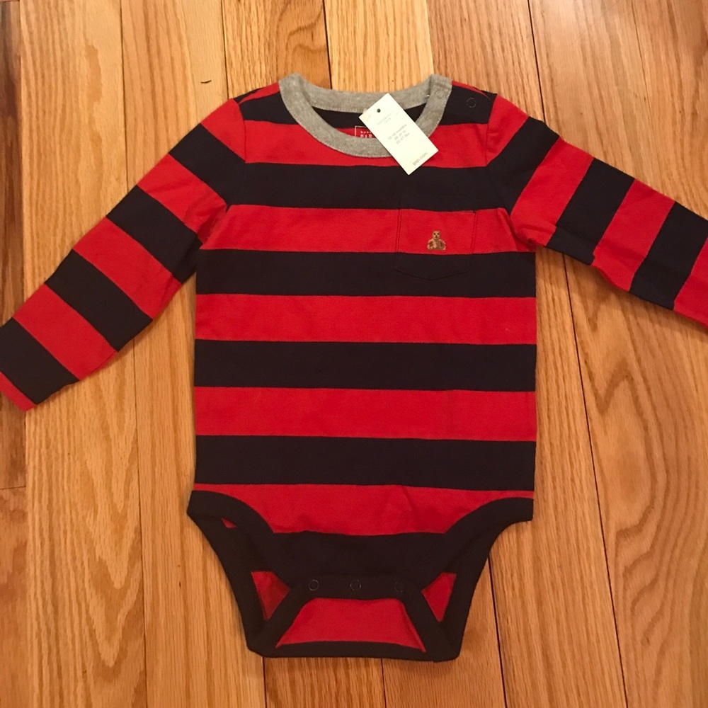 Gap striped onesie