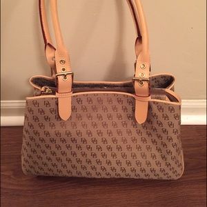 Dooney & Bourke Signature Satchel 3pcs