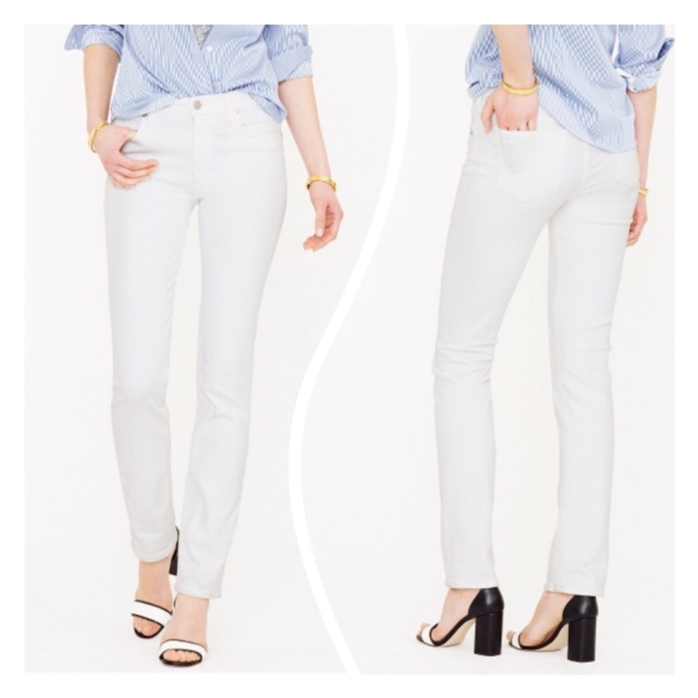 J. Crew Tall Matchstick Jean in White