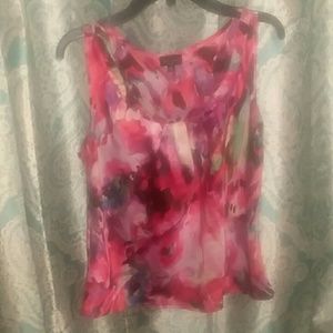 Multi color silk blouse
