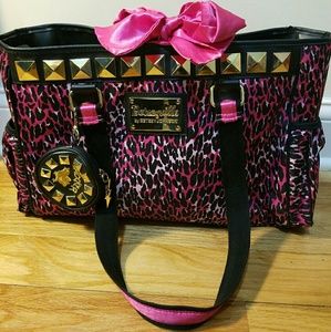 Betsy Johnson Travel/Diaper Bag Tote