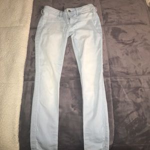Light wash jeans