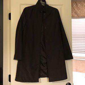 Old navy small brown trench coat rain jacket