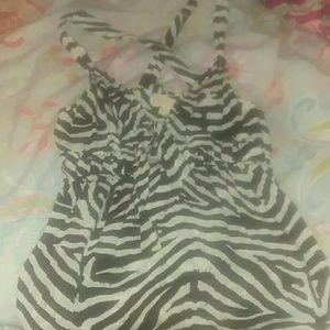 MK SILK STRAPPY BLOUSE