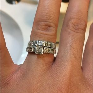 Sterling silver wedding ring