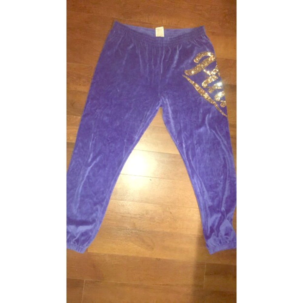 Velour VS pink Sweatpants