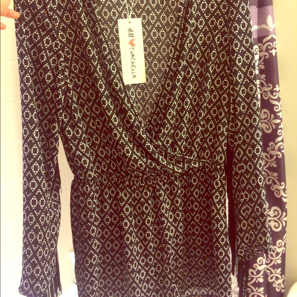 ❌NOT FOR SALE❌ H&M Coachella Fringe Romper
