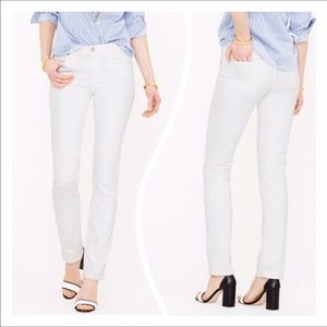 J. Crew Regular Matchstick Jean in White