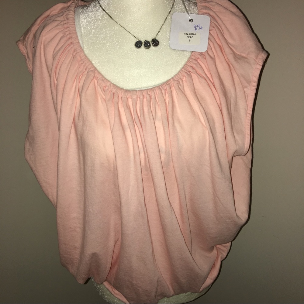 Bobi peach NWT adorable for summer SZ S