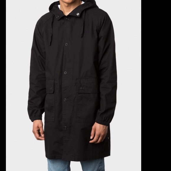 Stussy Other - Stussy Long Hooded Ripstop Jacket
