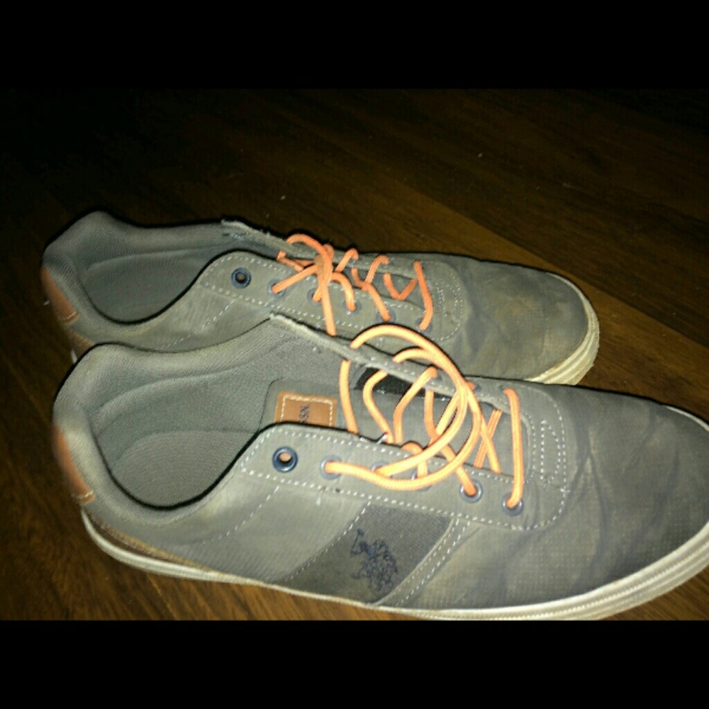 Grey U.S. Polo Assn. mens shoes