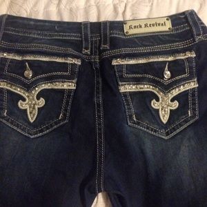 ~*Rock Revival Jeans Size 34 Easy Boot*~