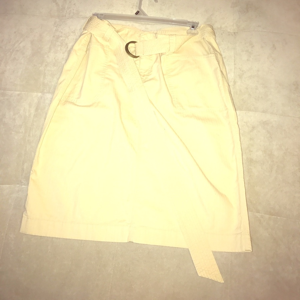 Khaki skirt
