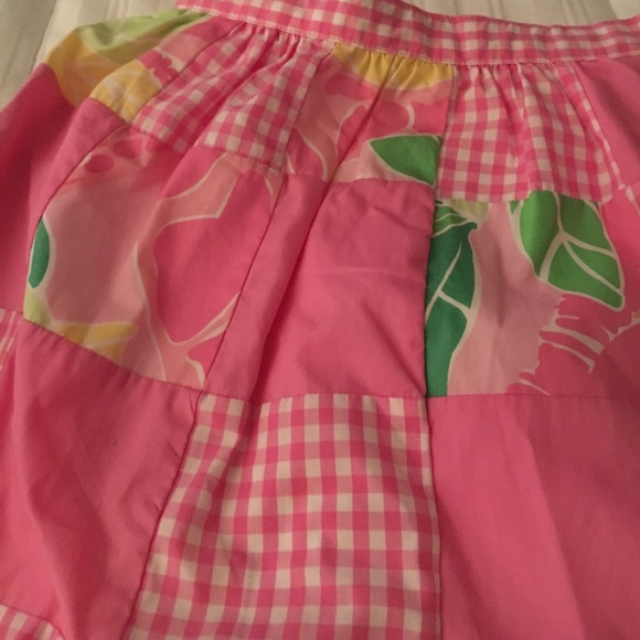 Nwt lilly Pulitzer girls skirt size 6x Gingham - Picture 3 of 4