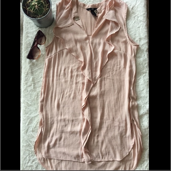 ⚡️️️️️SALE⚡️On Trend Blush Blouse - Picture 2 of 3