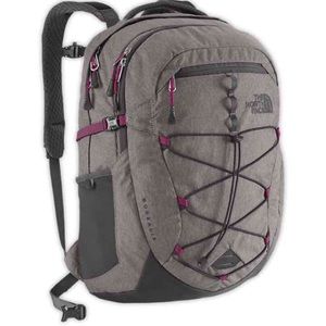 Grey & pink NORTH FACE boreallis backpack