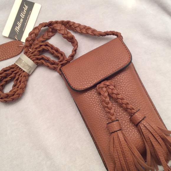 Mellow World Handbags - Camel CrossBody Pouch