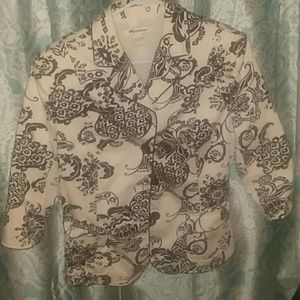 Nygard printed blazer