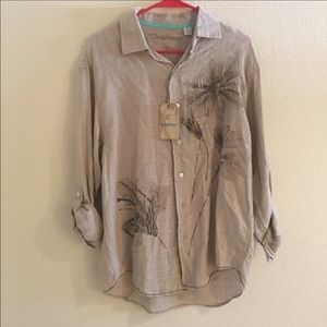NWT Caribbean Button Down