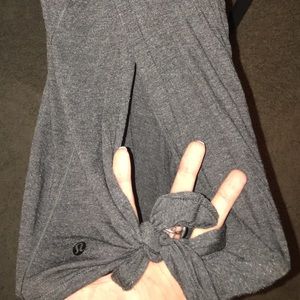 Lululemon tie back tank