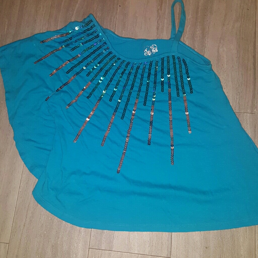 Justice girls top sz 10