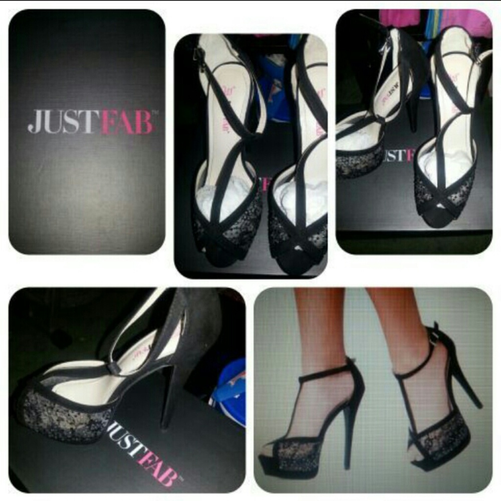 Justfab Lace Heels