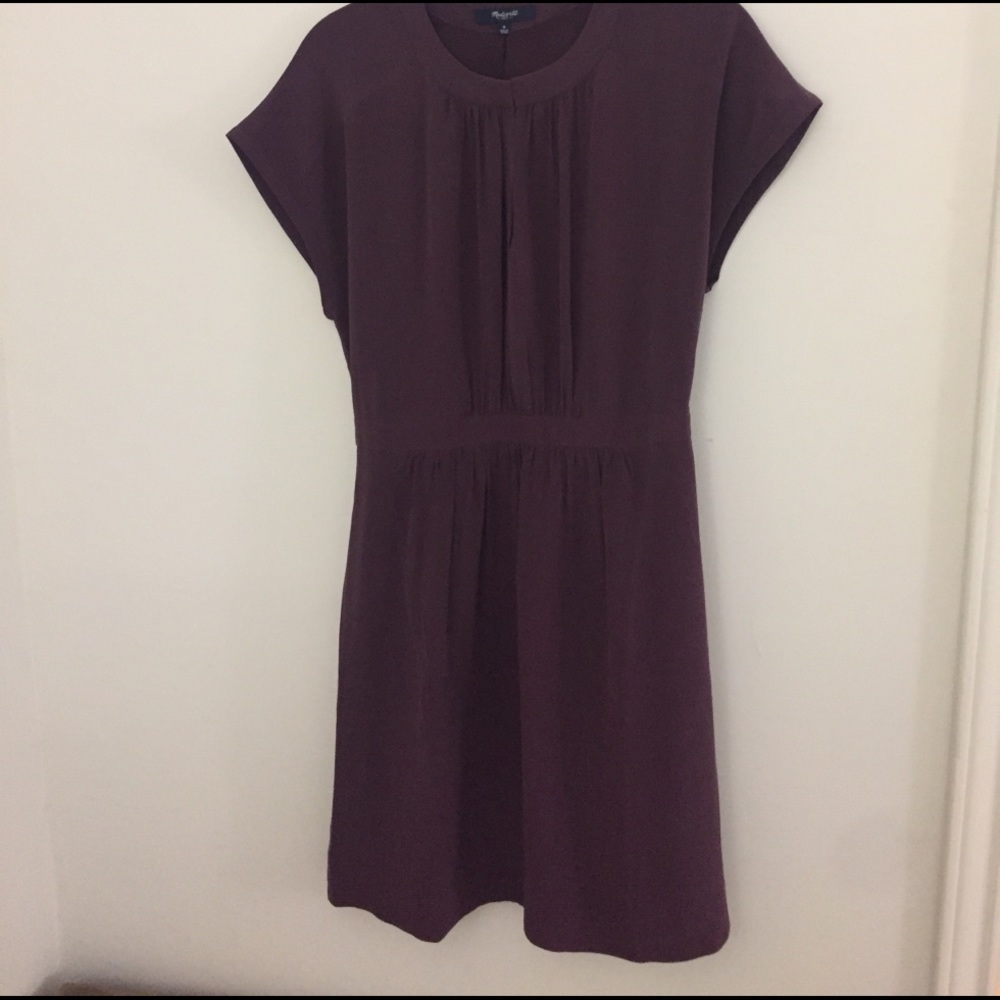 Never worn madewell silk dress