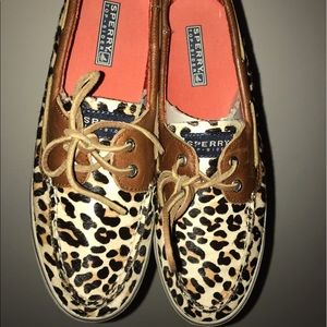 Leopard Print Top-Sider Sperry