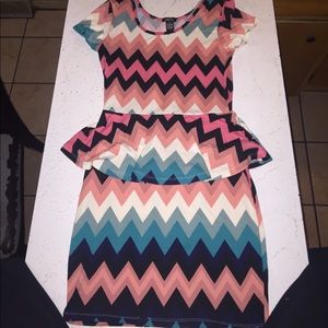 Peplum dress