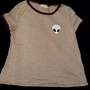 Alien head tee