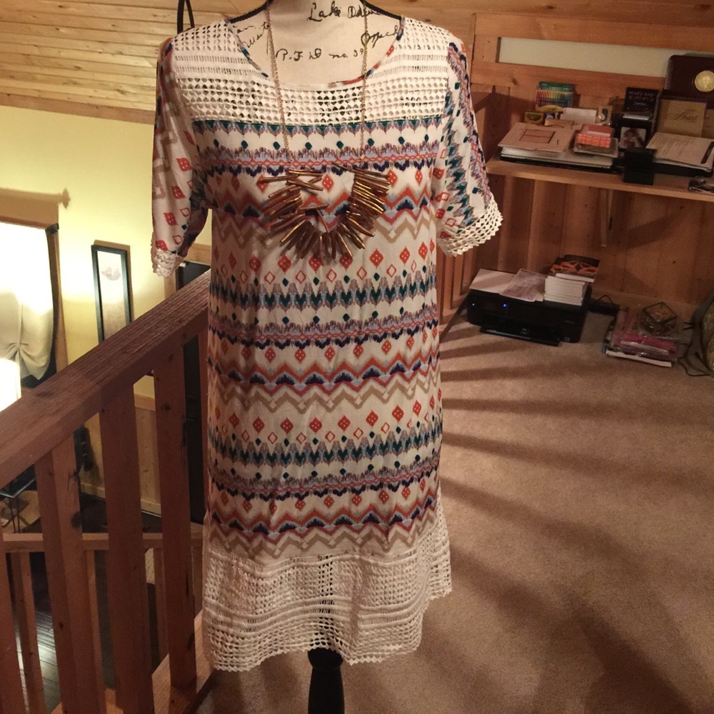 Size small Aztec print dress