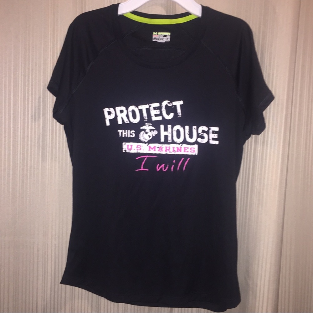 Women's Under Armour Marines shirt