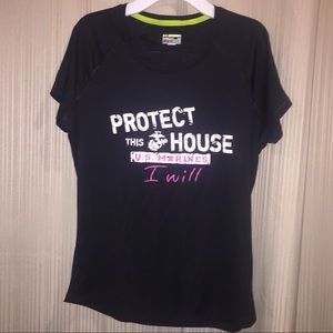 Women's Under Armour Marines shirt