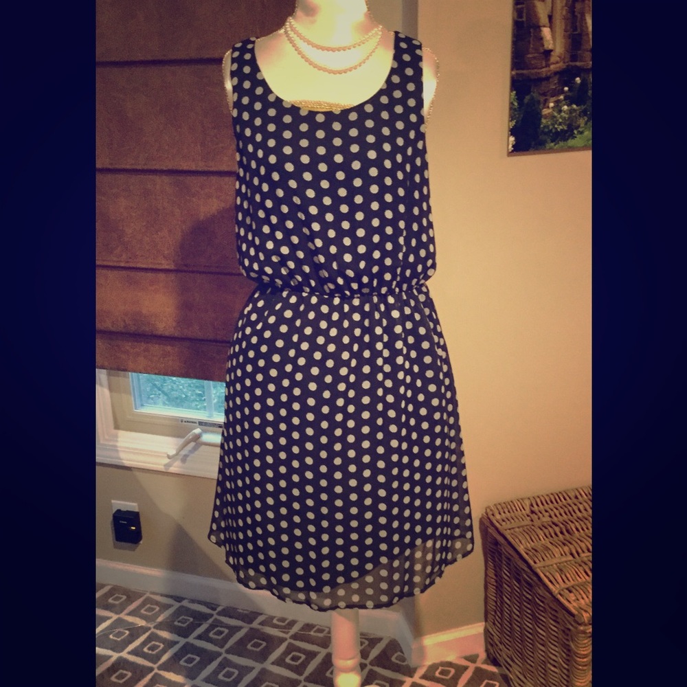 Black and white dress