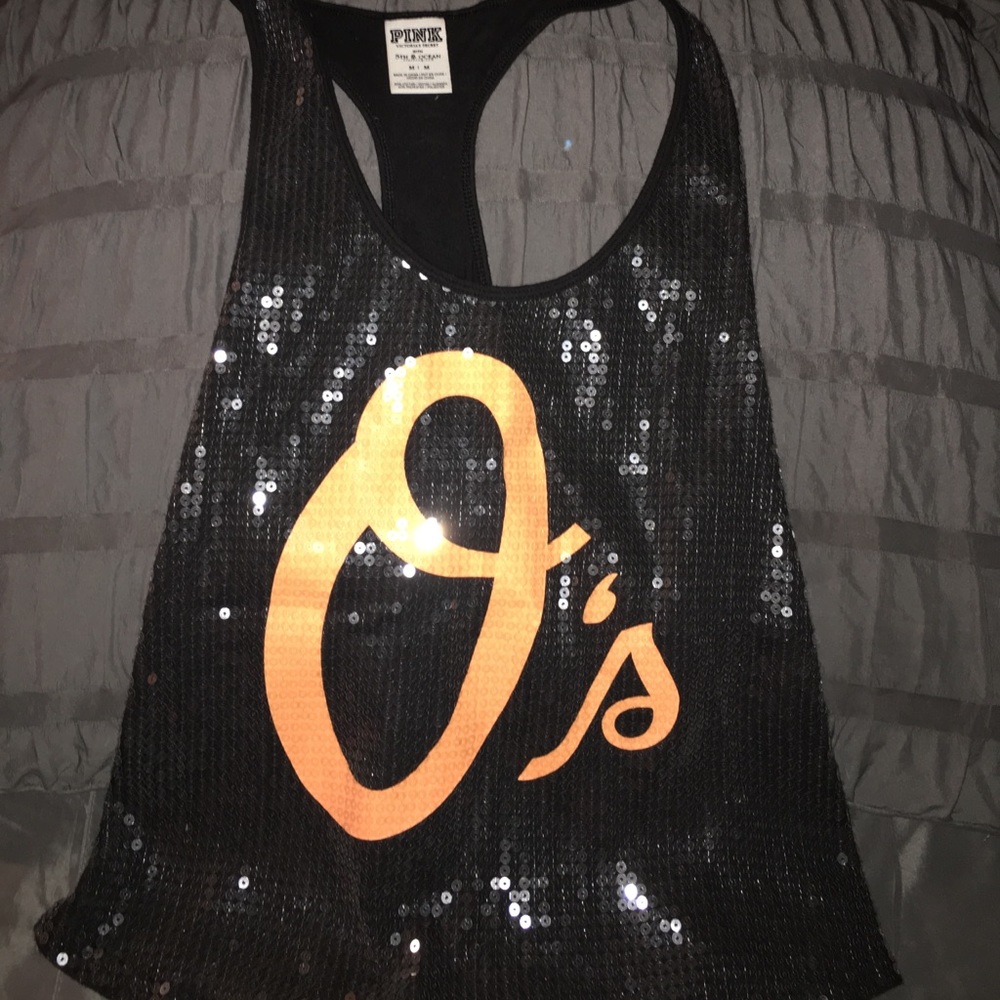Baltimore Orioles glitter tank