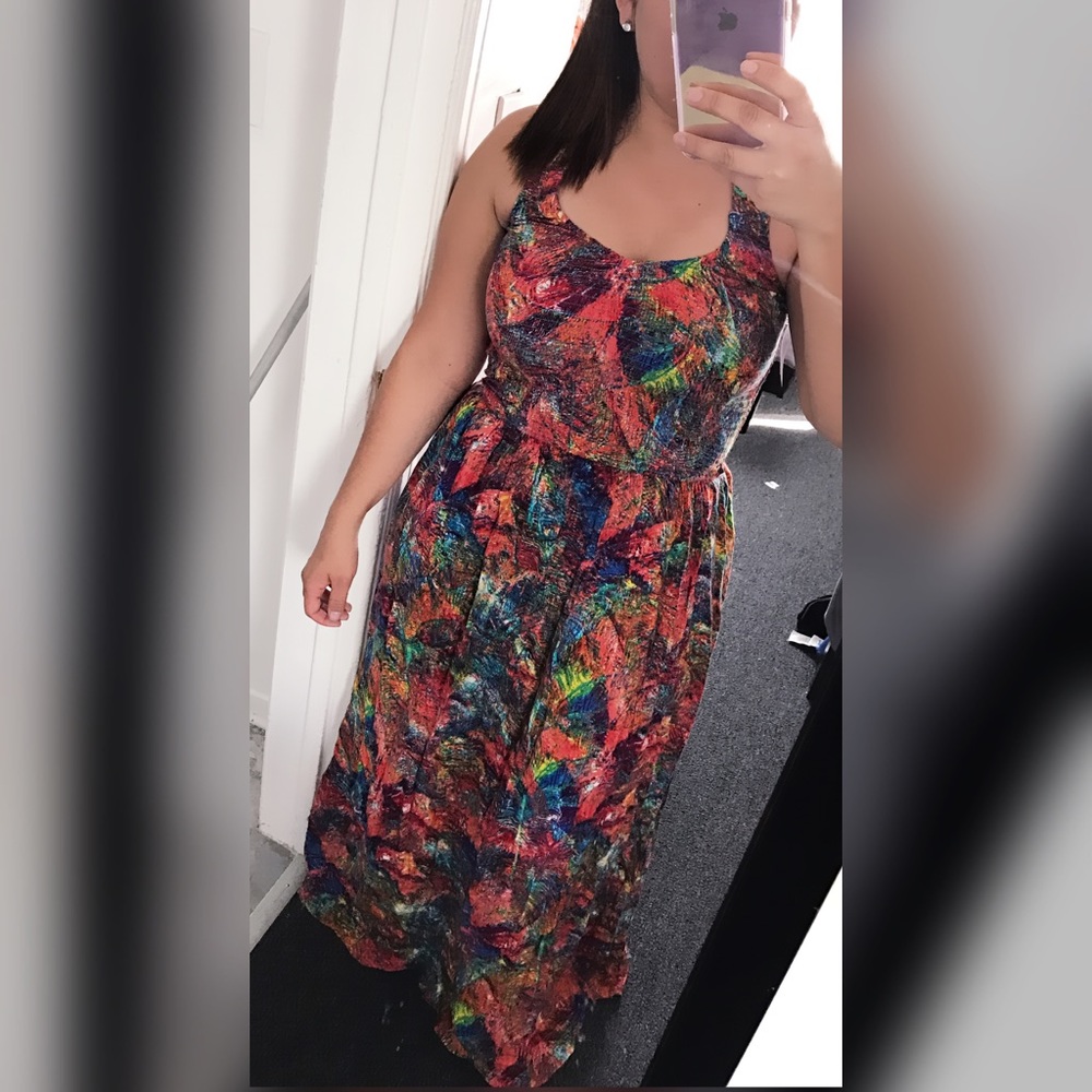 Summer End Sale‼️🌴Tropical Maxi Dress