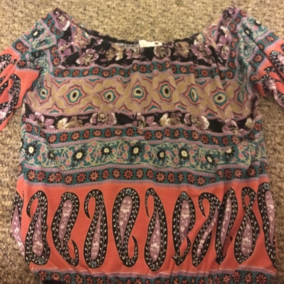 La hearts boho crop top - Picture 3 of 4
