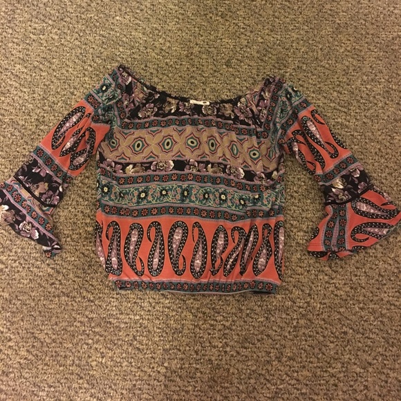 La hearts boho crop top - Picture 4 of 4
