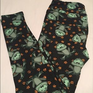 LuLaRoe OS Frog Leggings