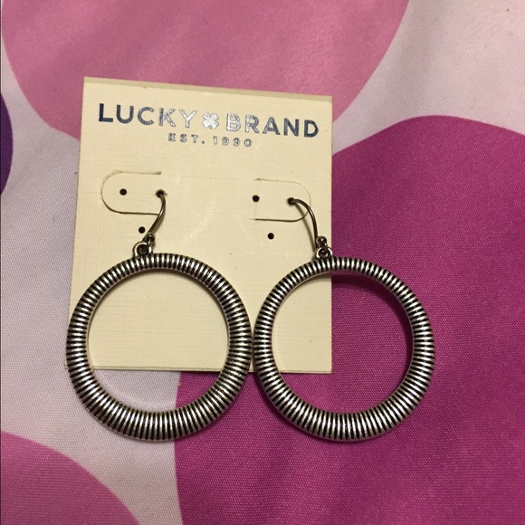 Clearance 🛍 Lucky brand circle earrings. - Picture 1 of 2