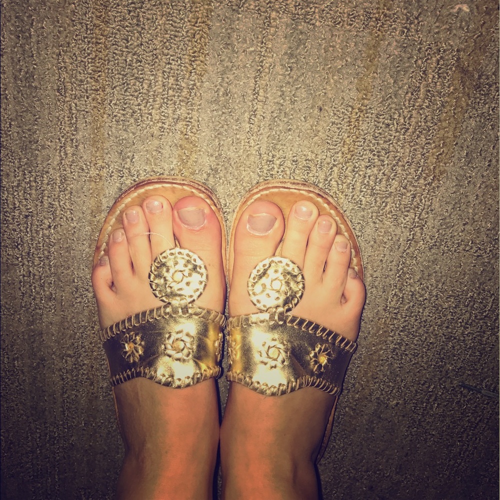 Gold Jack Rogers