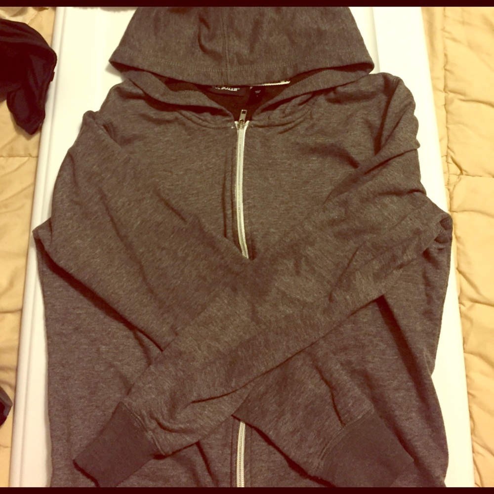 Washed but not worn zip-up jacket