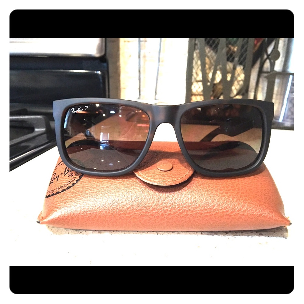 Women's polarized Ray-Bans, Justin classic
