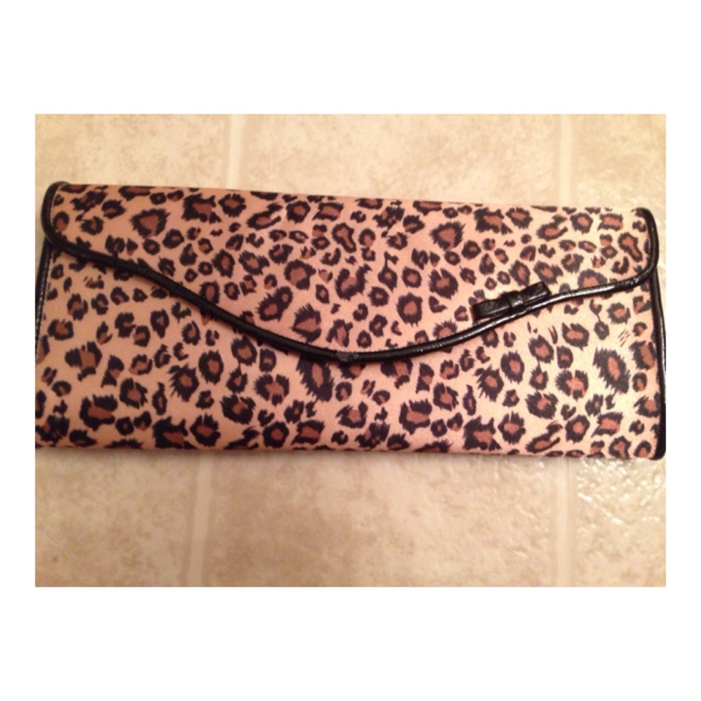 Cheetah Print Clutch