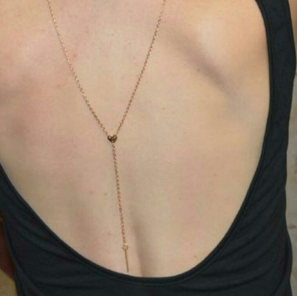 Sexy Gold/Silver Bar Tassel Pendant Necklace - Picture 3 of 10