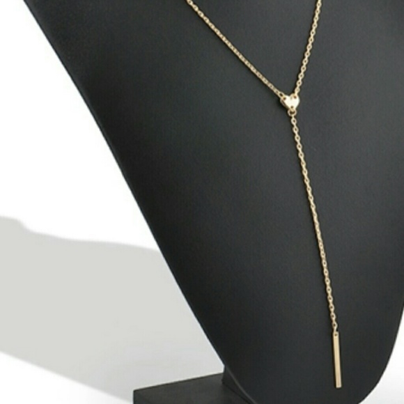 Sexy Gold/Silver Bar Tassel Pendant Necklace - Picture 4 of 10